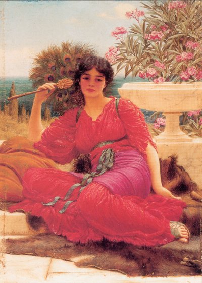 オイル研究flabellifera 作： John William Godward